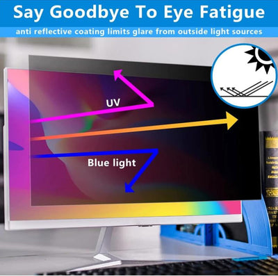 VBESTLIFE 25-Zoll-Computer-Sichtschutz, Abnehmbares 16: 9-Breitbild-Seitenverhältnis, Augenschutz, B
