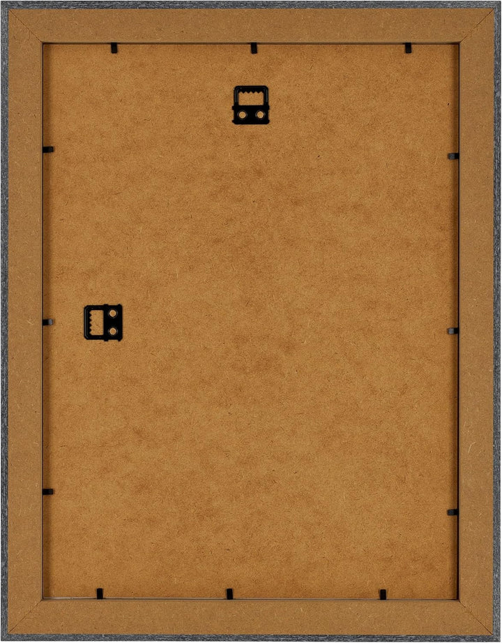 yd. Your Decoration - Bilderrahmen 75x100 cm - Grau Gewischt - Bilderrahmen aus MDF mit Acrylglas -