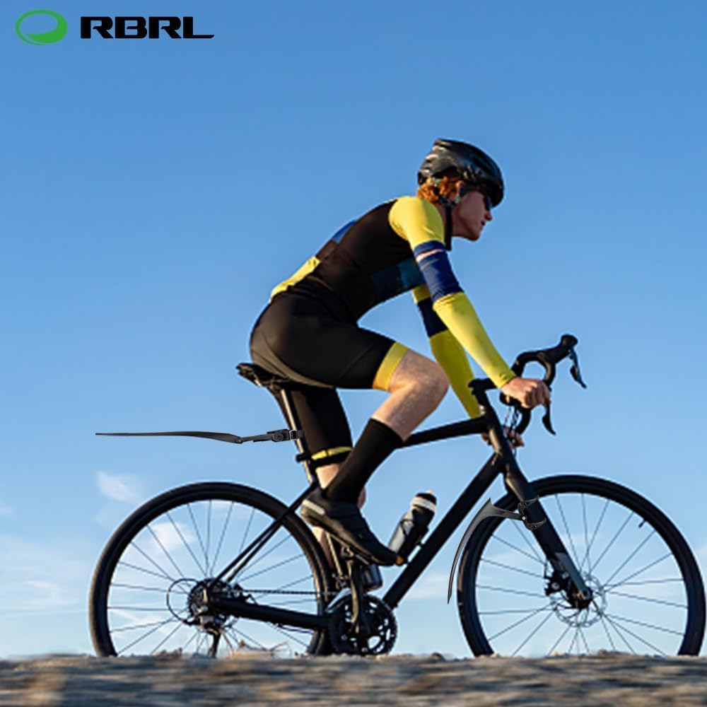 RBRL 700C Fahrrad Schutzblech Rennrad-Schutzblech-Set, für Rennrader, für 20-24-Zoll-Faltrad-Schutzb