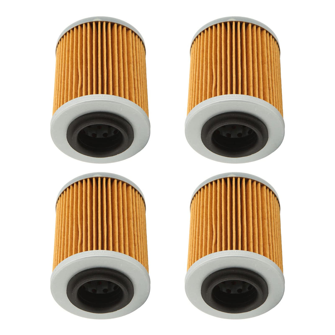 4 Stück Ölfilter, 420256188 KN152 HF152 Motorölfilter Ersatz High Performance für CAN AM 330 400 450