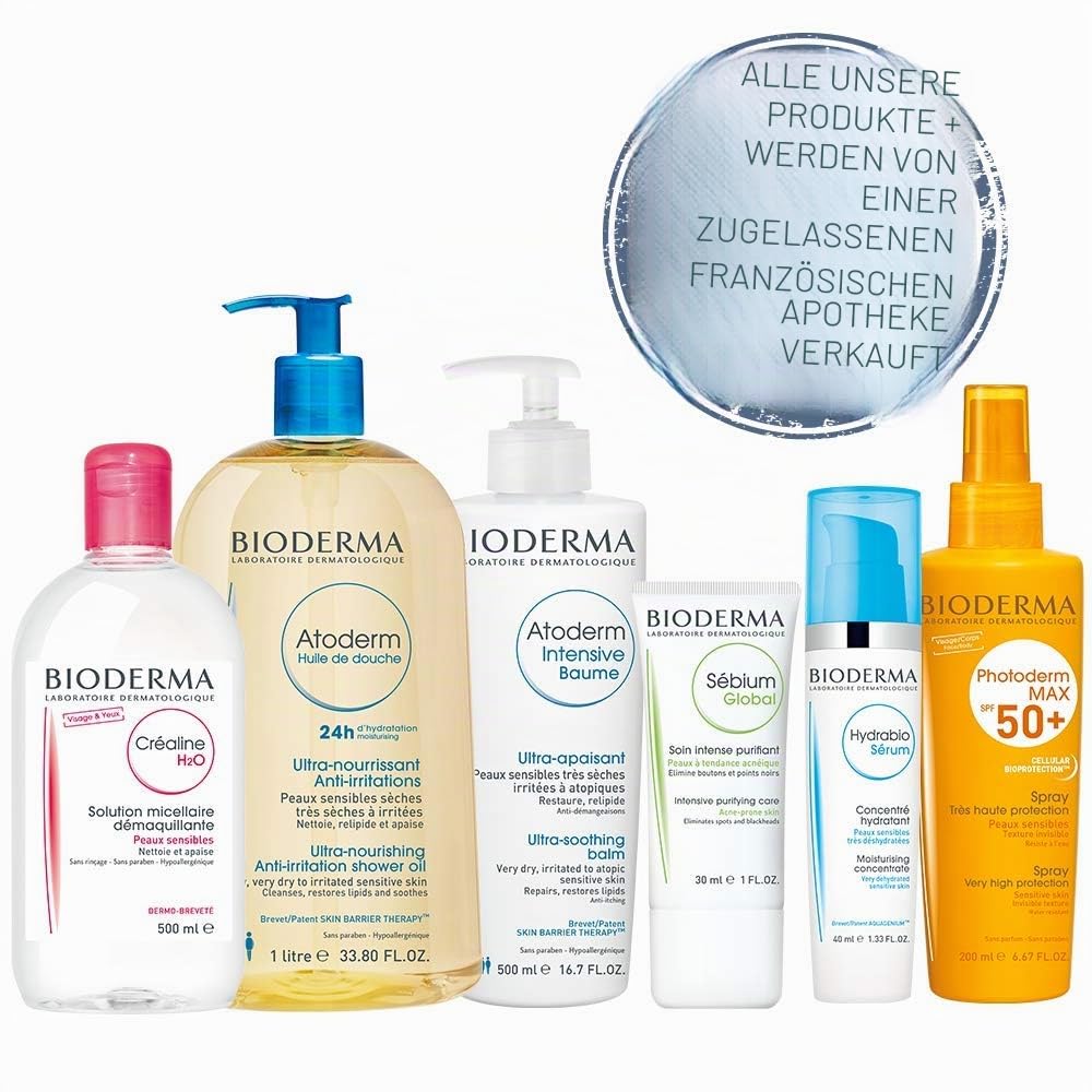 Bioderma Crealine T.S. H2O Lot De 2X500 Ml