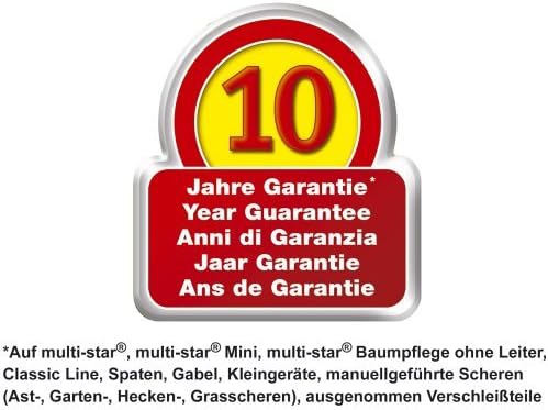 WOLF-Garten multi-star® Pendel-Vertikutierer UG-M 3; 3549000 1 Blau, 1 Blau