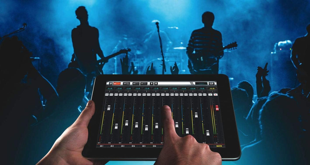 Soundcraft Ui12 Digitaler Mischer mit 12 Kanälen und Fernsteuerung, schwarz Kanal 16 16 Channel Ui16
