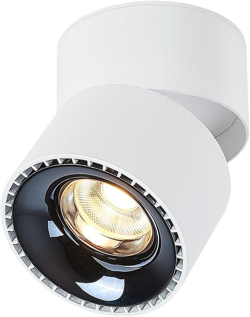 Budbuddy 12W LED Aufbauleuchte Deckenstrahler Deckenspots Deckenfluter Aufbaustrahler Einstellbarer