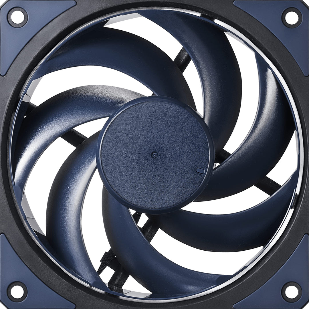 Cooler Master Mobius 120 Gehäuselüfter – 120mm Lüfter mit Ring-Blade-Design (PWM), extrem langlebige