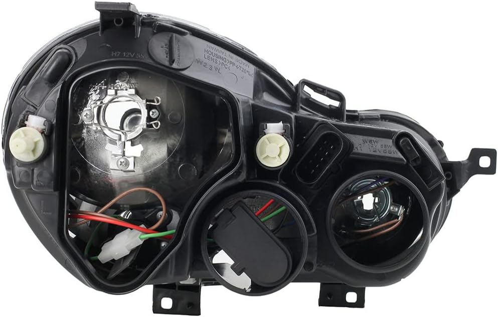 Johns, Scheinwerfer passend für VW Polo 02 9N 10/01-04/05 links + Leuchtmittel
