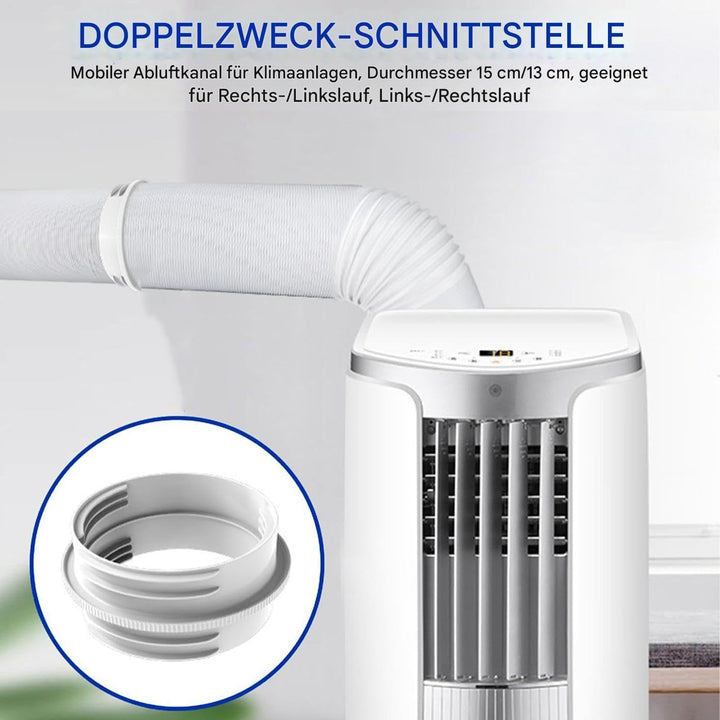 Tragbare Klimaanlagen Schlauch Adapter | Für 13 Cm Und 15 Cm Abluftschlauch Adapter - Dichter Montag