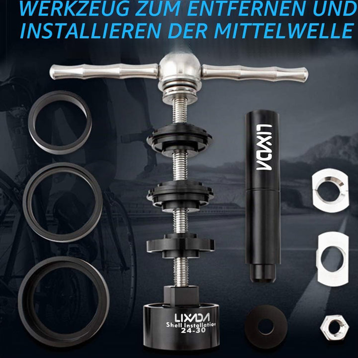 Lixada Quick Release Conversion Fahrrad Unterseite Kit zum Installieren und Entfernen der Halterung