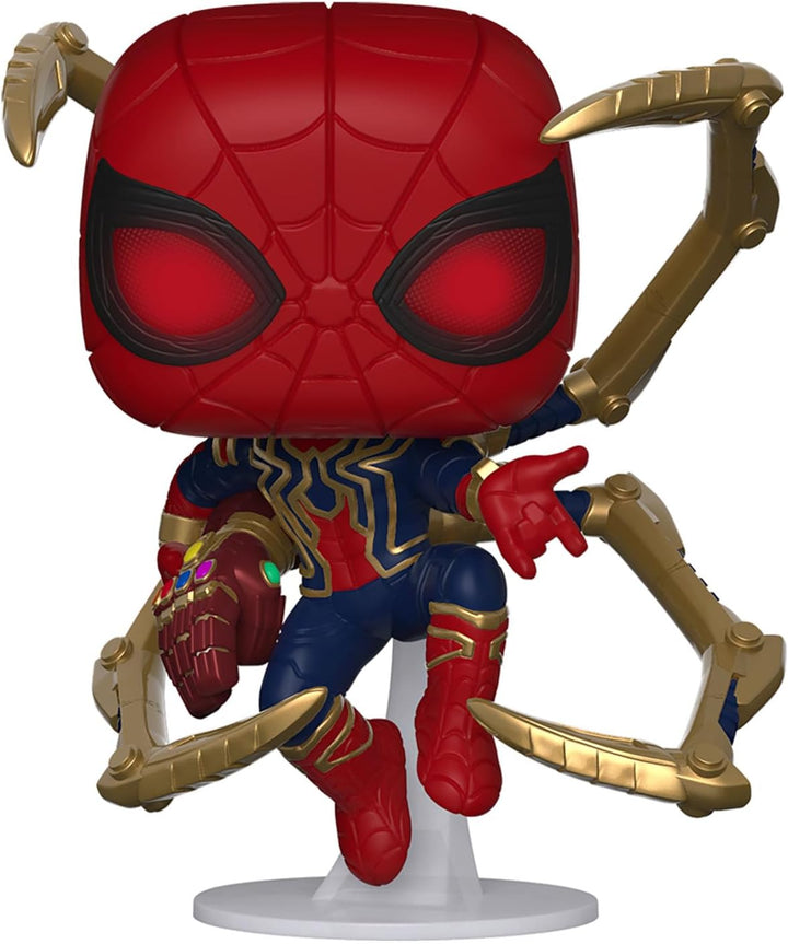 Funko Pop! Marvel: Endgame - Iron Spider mit NanoGauntlet - Avengers Endgame - Vinyl-Sammelfigur - G