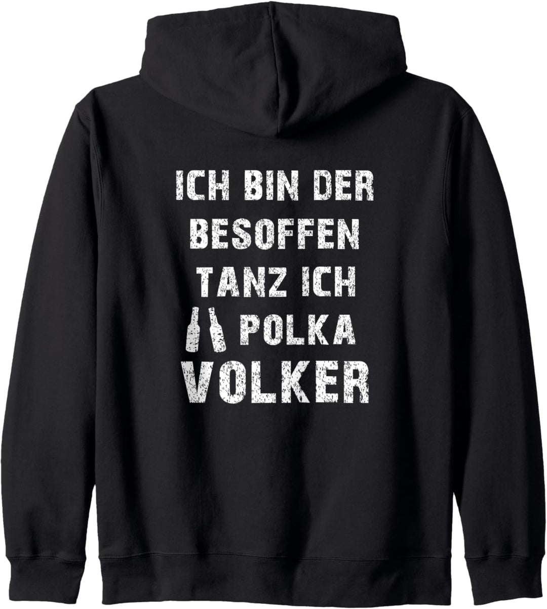 VOLKER Spruch Reim Name Kirmes Malle Festival JGA Geschenk Kapuzenjacke