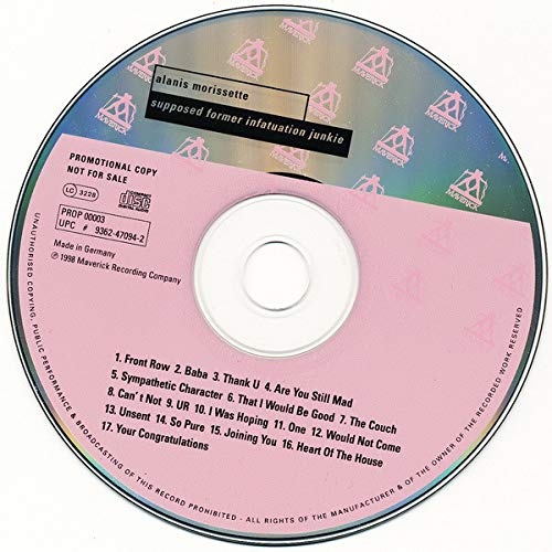 Supposed Former Infatuation Junkie, Audio-CD