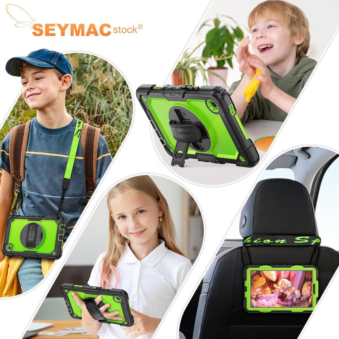 SEYMAC stock Hülle für Samsung Galaxy Tab A11/A9 8,7 Zoll 2025/2023, Stossfeste Hülle mit Displaysch