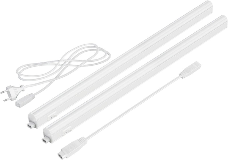 Parlat LED Unterbau-Leuchten Rigel, je 57,3cm, 40cm Kabel, je 880lm, weiss, 2er Set 2er Set 57,3cm /