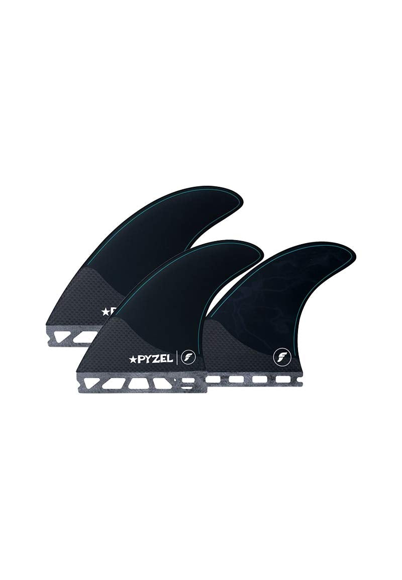 Futures Thruster Fin Set PYZEL M Honeycomb Schwarz M, Schwarz M