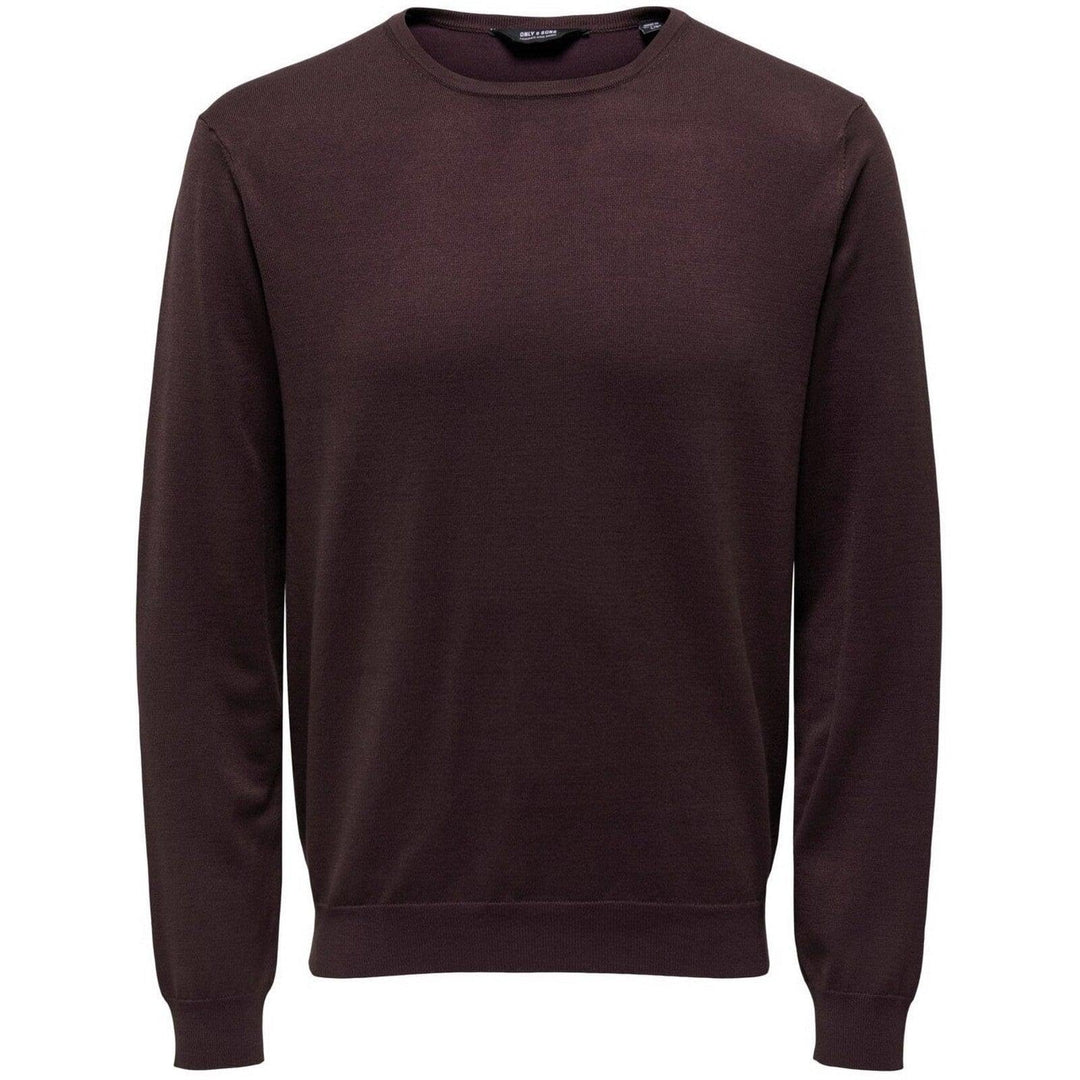 Only &amp; Sons Male Strickpullover ONSWYLER Pullover | Knitted Pullover L Fudge, L Fudge