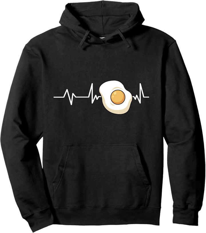 Spiegelei Herzschlag Spiegelei Geschenk Spiegelei Pullover Hoodie