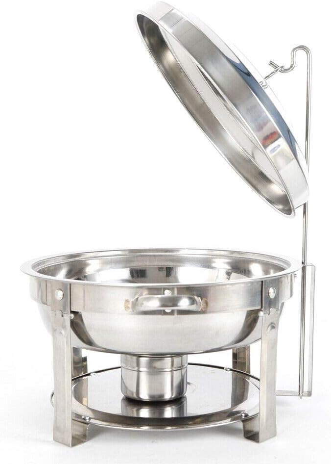 Chafing Dish Speisenwärmer,7.5L Edelstahl Warmhaltebehälter, für Catering, Buffet und Party