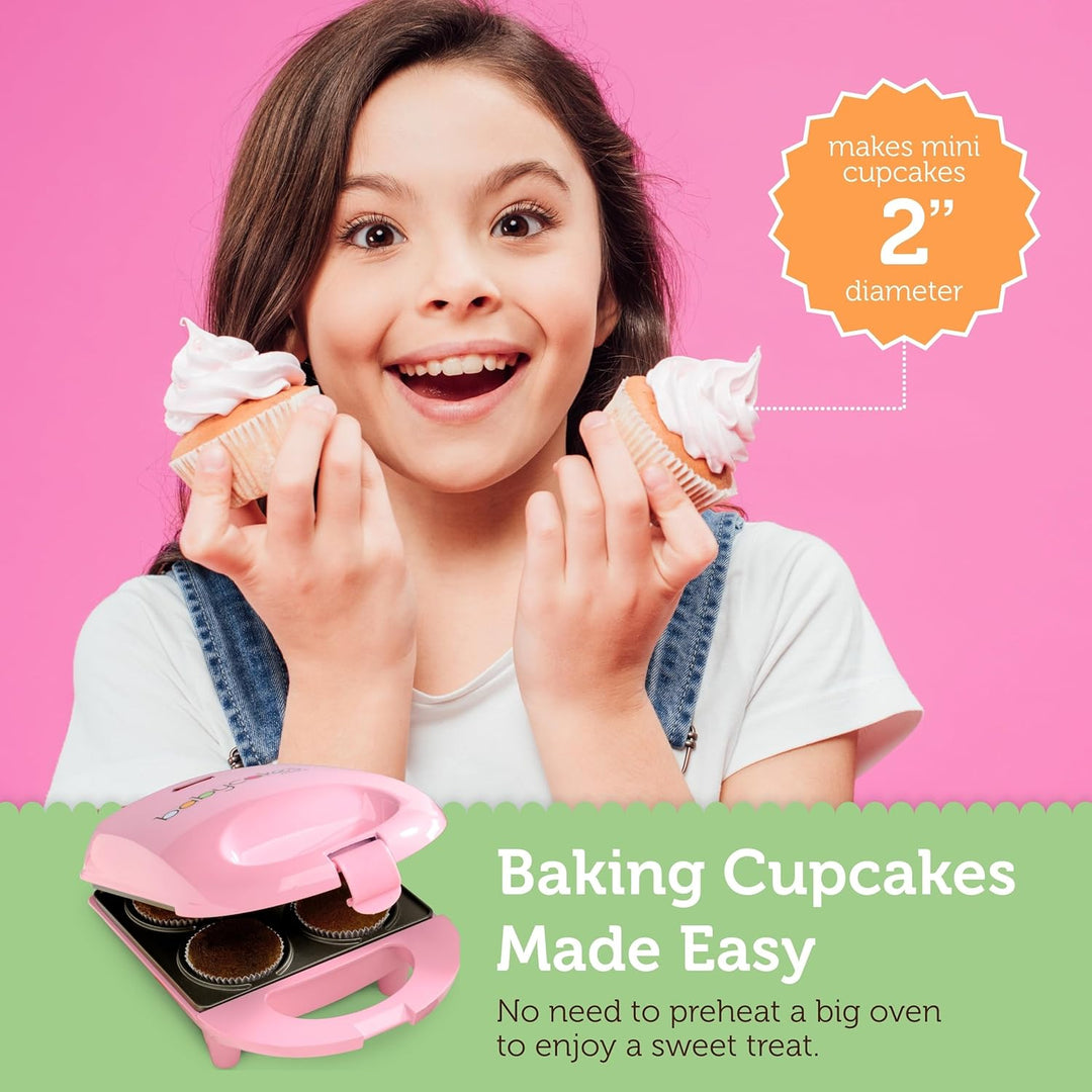 Babycakes Select Brands Mini-Muffin-Backblech für Geburtstage, Partys und mehr – Antihaftbeschichtun
