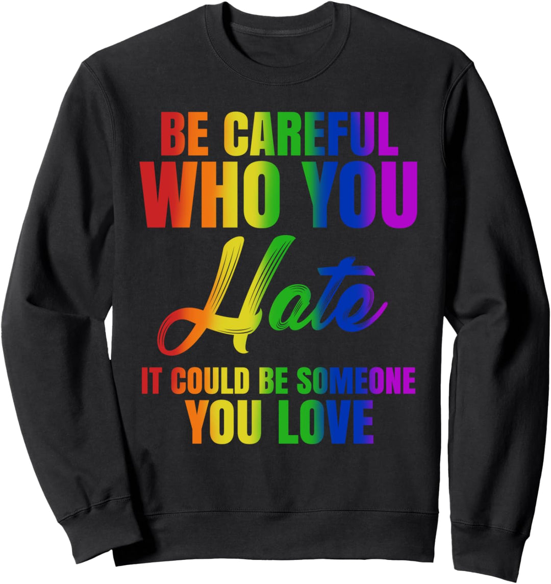 Regenbogen Pride Month Coming Out Queer LGBT Sweatshirt