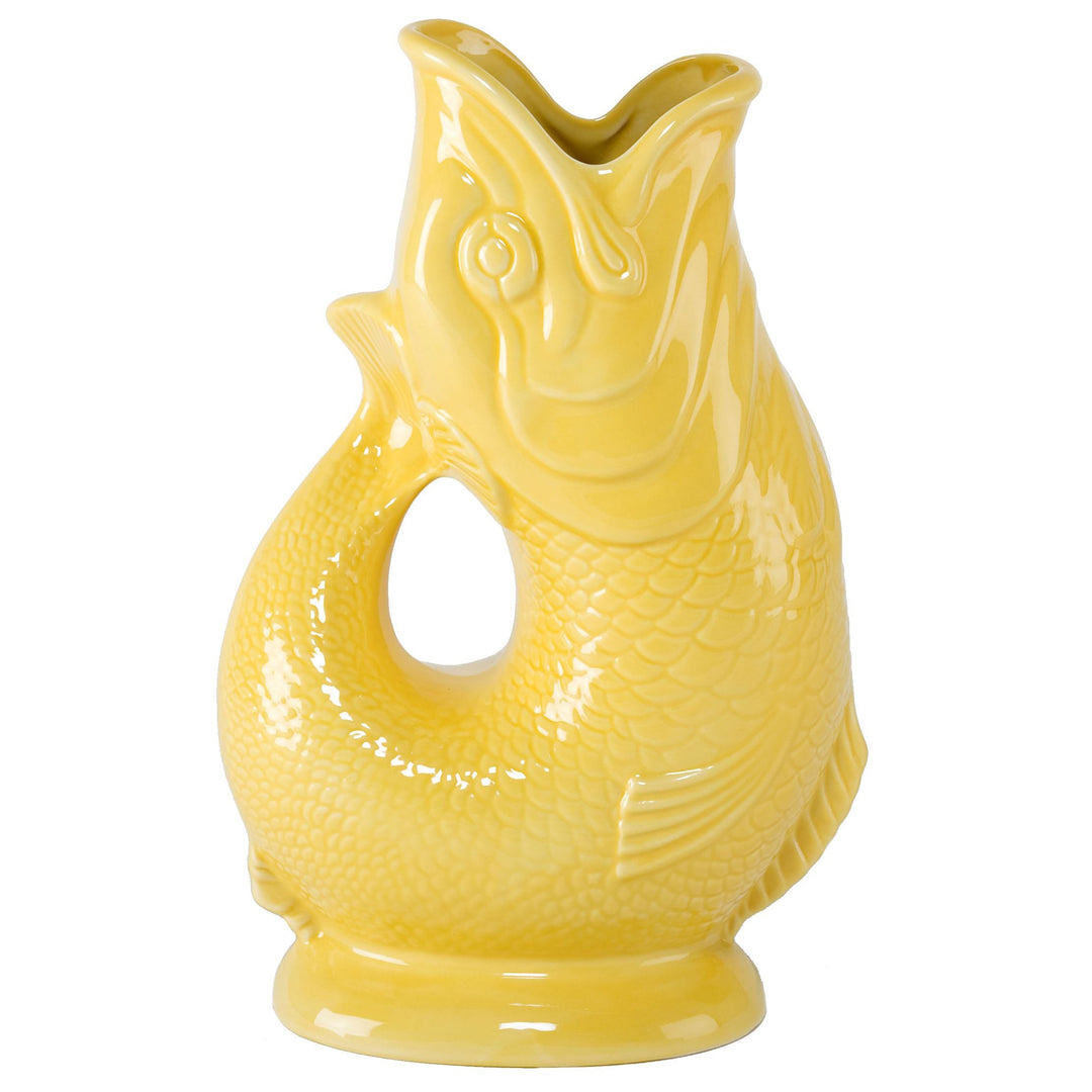Gluggle Jug, Yellow, Extra Large (10-Inch) Extra Large Gelb, Extra Large Gelb