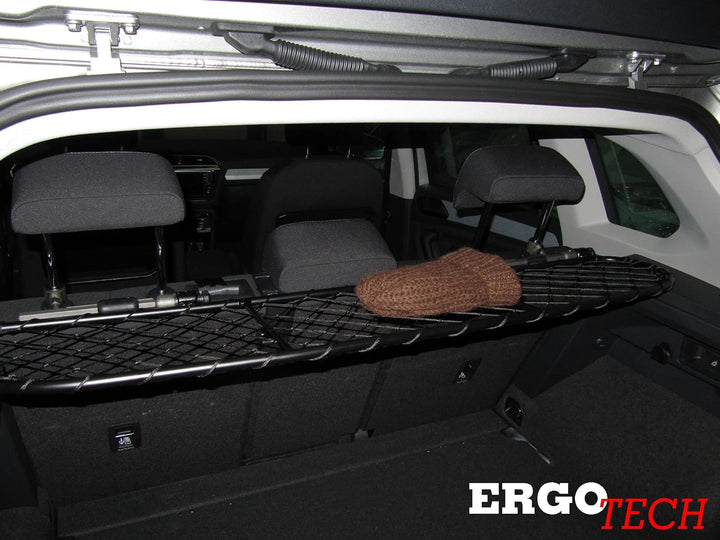 ERGOTECH Trennnetz Trenngitter kompatibel mit Volkswagen Tiguan (ab BJ 2016) RDA65-S8, für Hunde und