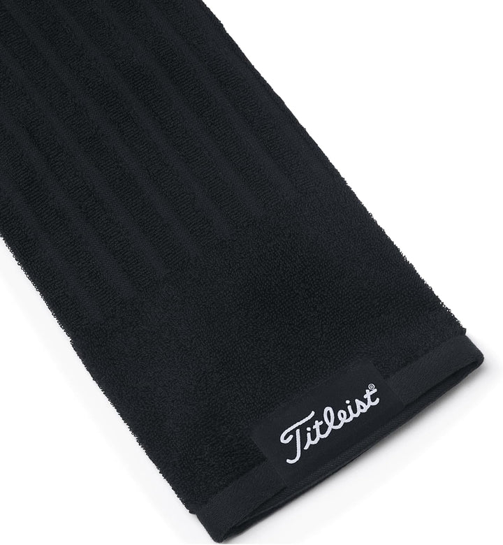 Titleist Dreifach gefaltetes Handtuch Einheitsgrösse Schwarz, Einheitsgrösse Schwarz