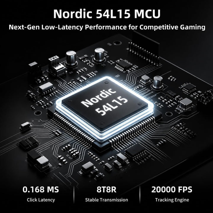 ATTACK SHARK RS3 Ultra Carbonfaser Kabellose Gaming Maus mit C06Ultra Kabel | Dual 8000Hz Abtastrate