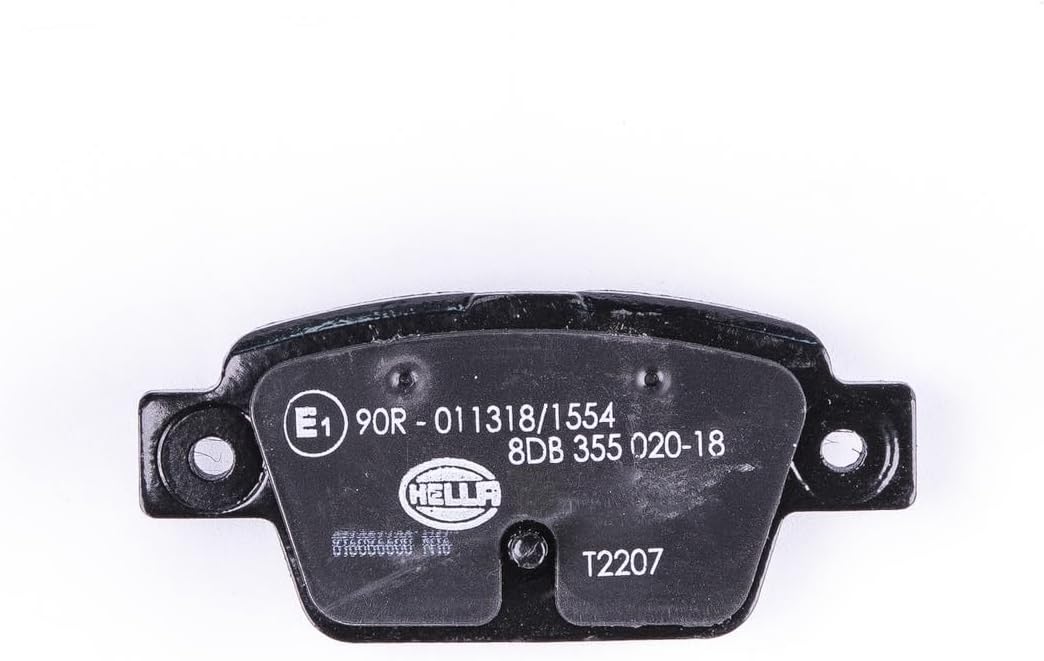 HELLA PAGID 8DB 355 020-181 Bremsbelagsatz - T2207 - Dicke/Stärke: 17.2mm - Bremssystem: Bosch - mit