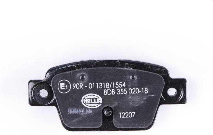HELLA PAGID 8DB 355 020-181 Bremsbelagsatz - T2207 - Dicke/Stärke: 17.2mm - Bremssystem: Bosch - mit