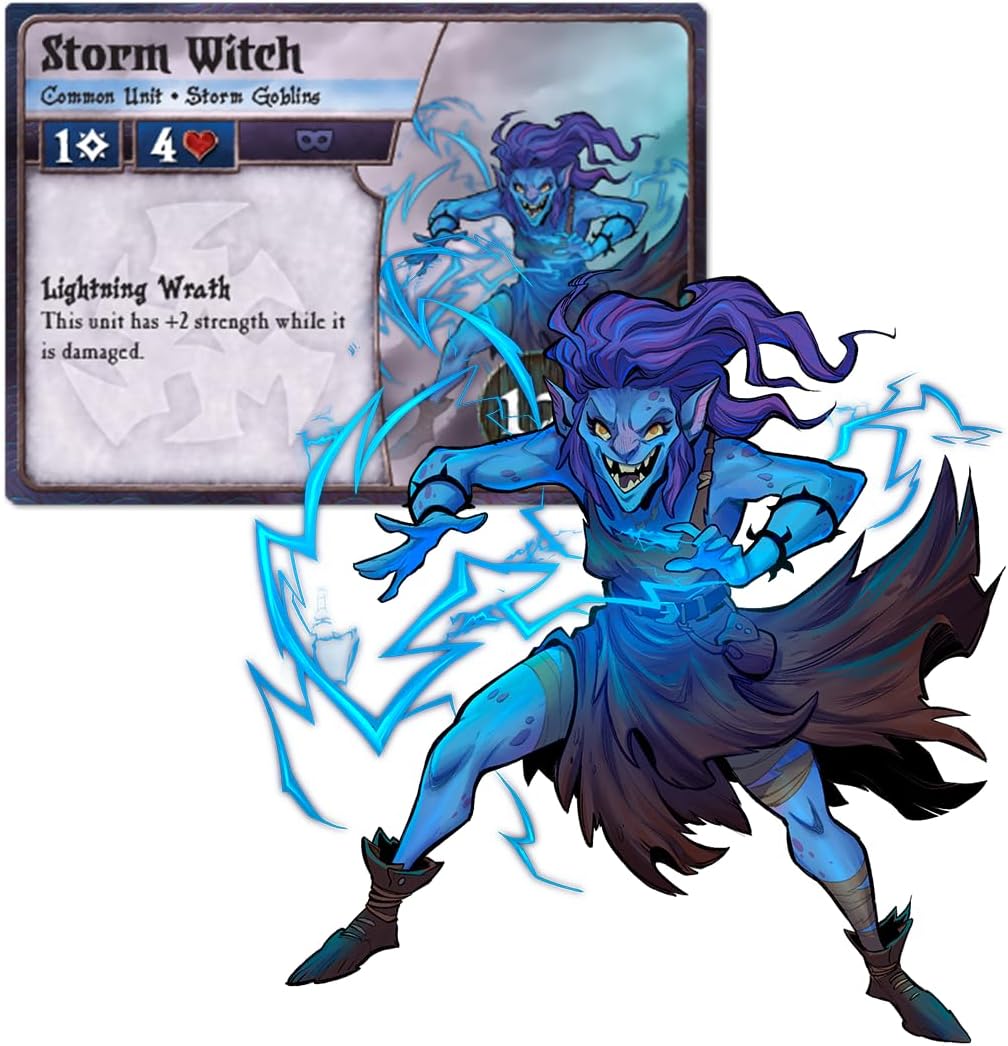 Plaid Hat Games | Summoner Wars Storm Goblins Faction Deck | Kaartspel | Uitbreiding | Vanaf 9 Jaar
