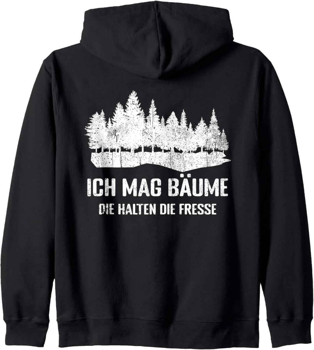 Ich mag Bäume Kapuzenjacke