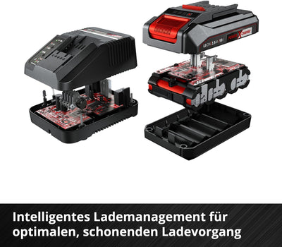 Original Einhell Starter Kit 2,5 Ah Akku und Ladegerät Power X-Change (Li-Ion, 18 V, 50 min Ladezeit