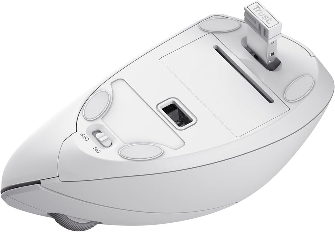Trust Verto Kabellose Vertikale Maus, Wireless Ergonomische Maus, Vorbeugung Gegen Mausarm/Tennisarm