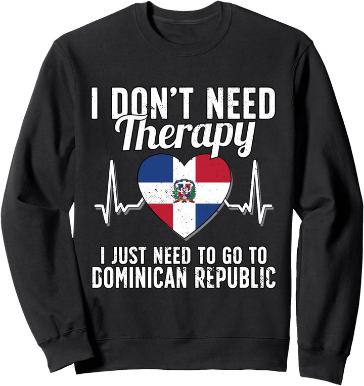 Dom Rep Flagge I Dominikanische Republik Sweatshirt