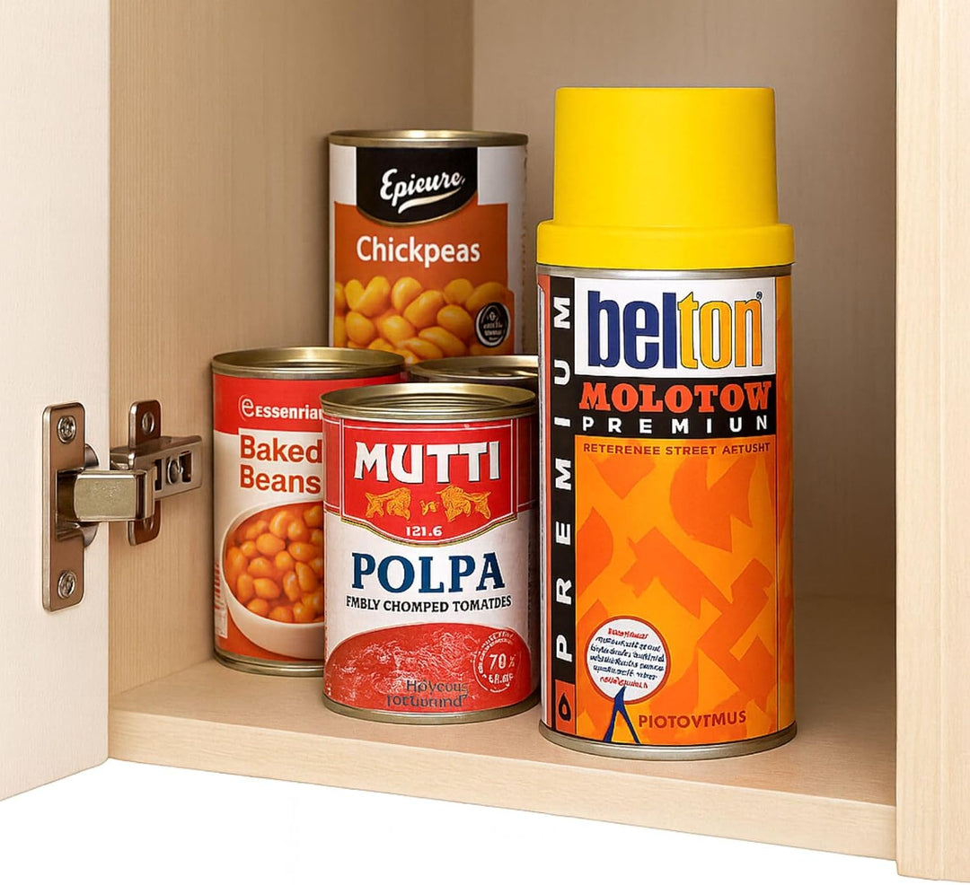 Weedness Dosen-Safe Geldversteck Spraydose - Dosentresor Versteckdose Geheimversteck Mini Tresor Str