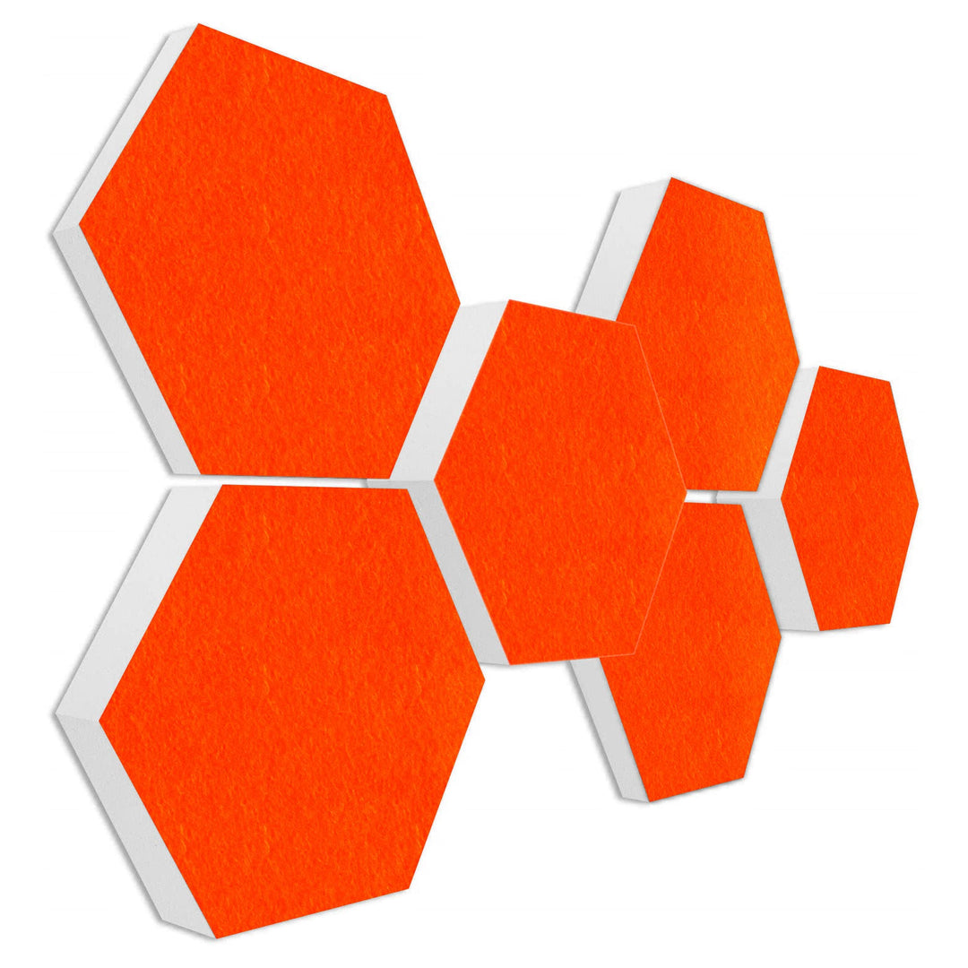 platino24 Schallabsorber COLORE aus Basotec G+ I Akustikpaneele mit Akustikfilz I 3D Wand-Paneele mi