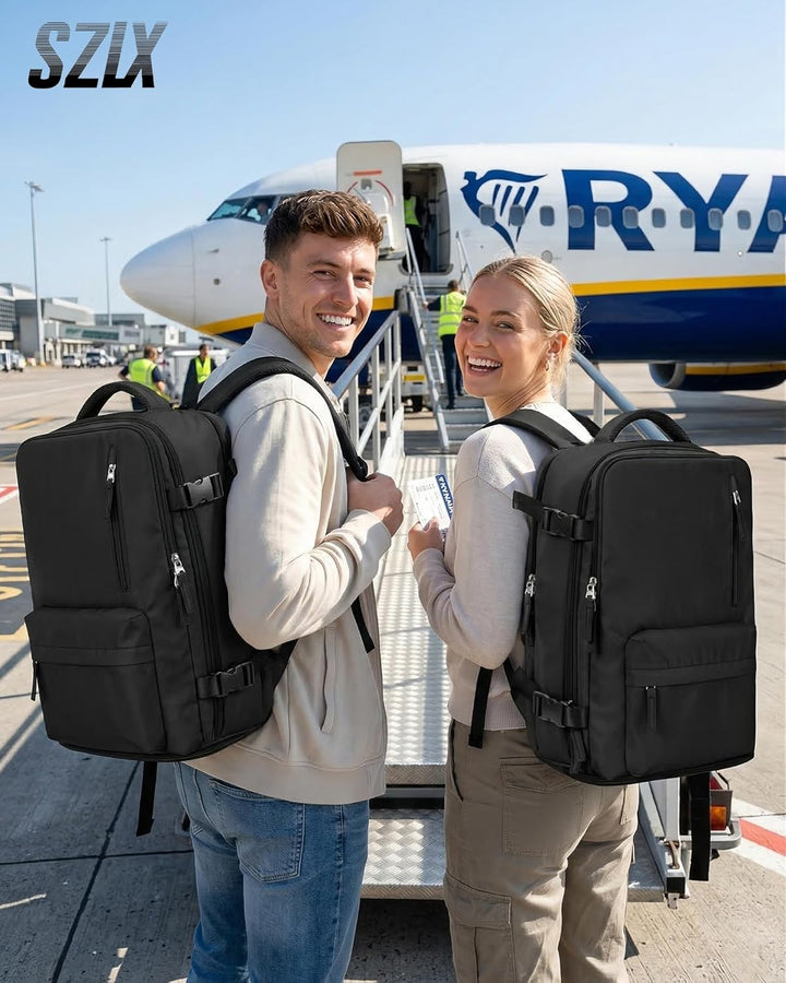 SZLX Ryanair Handgepäck Rucksack Damen für Flugzeug Untersitz Kabinentasche Reiserucksack Handgepäck