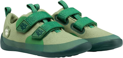 Affenzahn Barfussschuh Baumwolle Lucky Klettverschluss Vegan rutschfest Flexibel für den Sommer in G