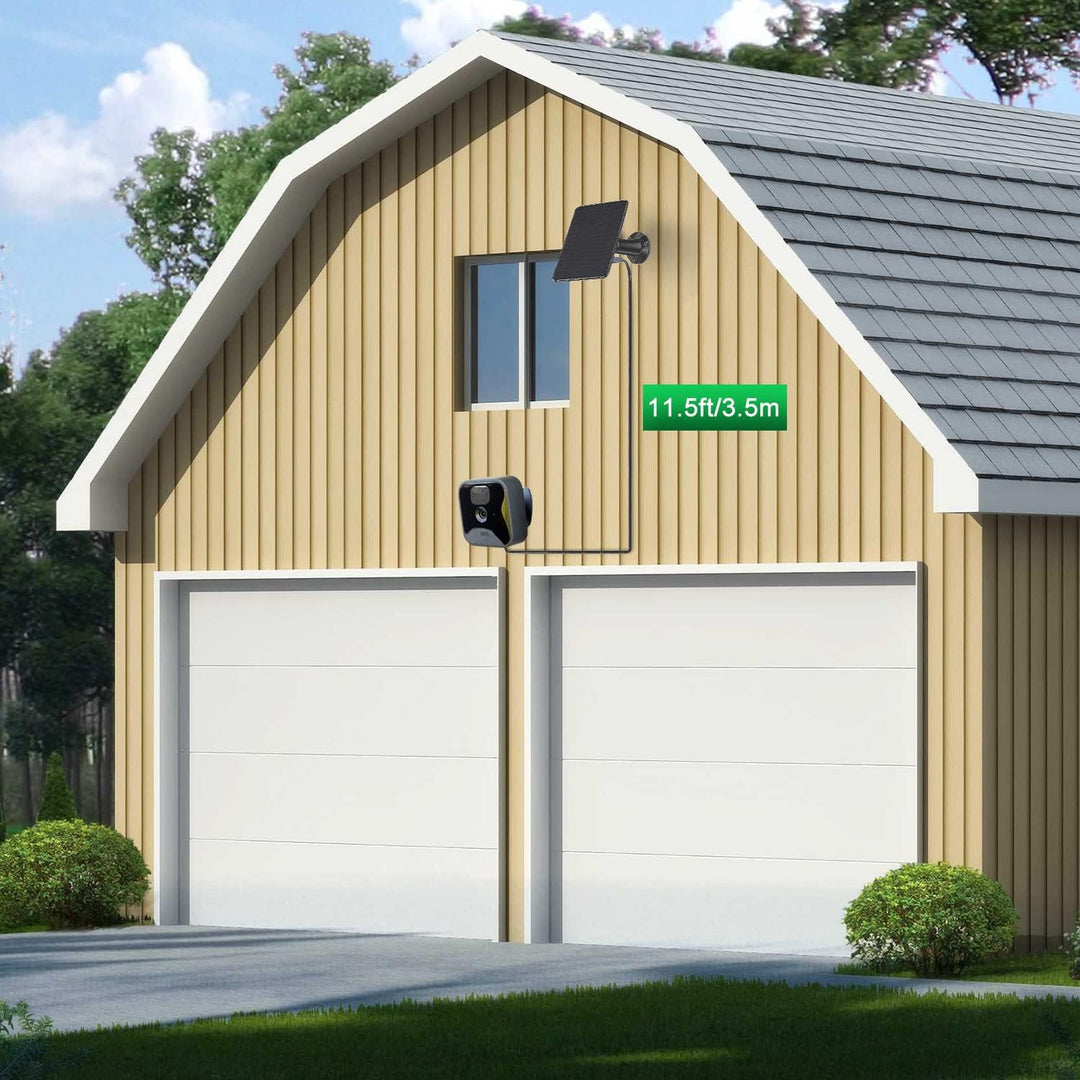 UYODM Solarmodul, kompatibel mit Blink Outdoor & Blink XT2/XT, kontinuierliche Stromversorgung, IP66