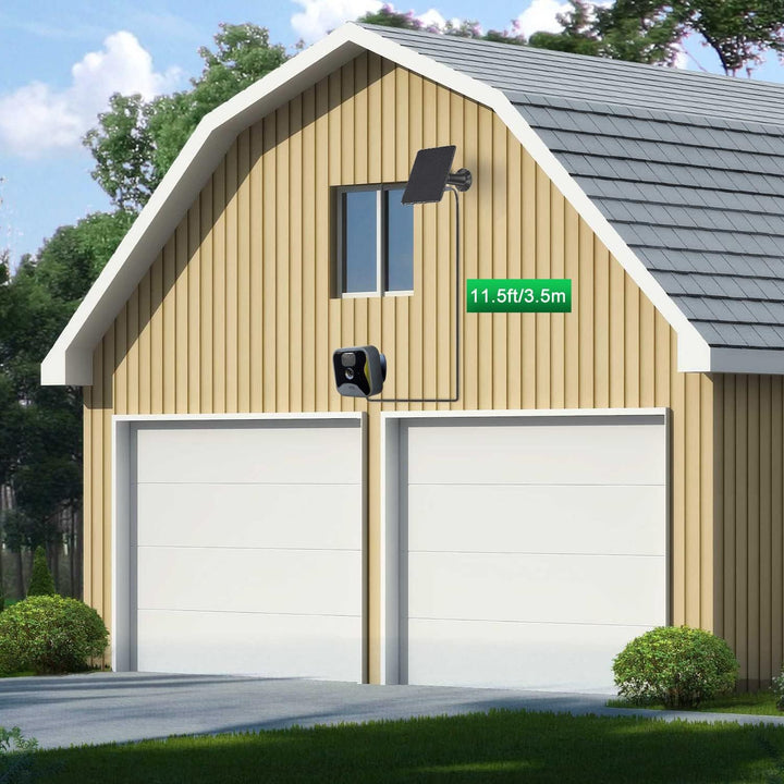 UYODM Solarmodul, kompatibel mit Blink Outdoor & Blink XT2/XT, kontinuierliche Stromversorgung, IP66