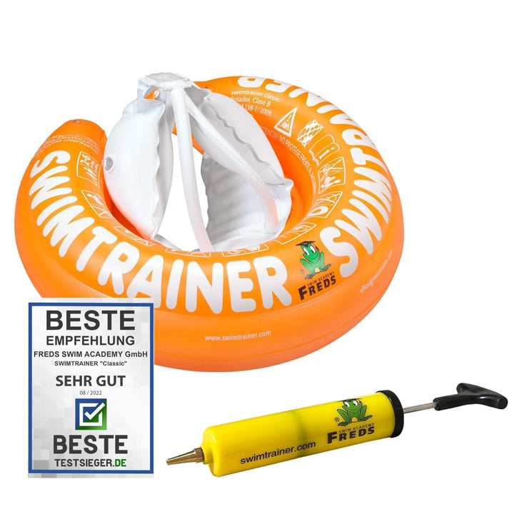 FREDS SWIM ACADEMY - Sets STR Orange + Pumpe, STR Orange + Pumpe