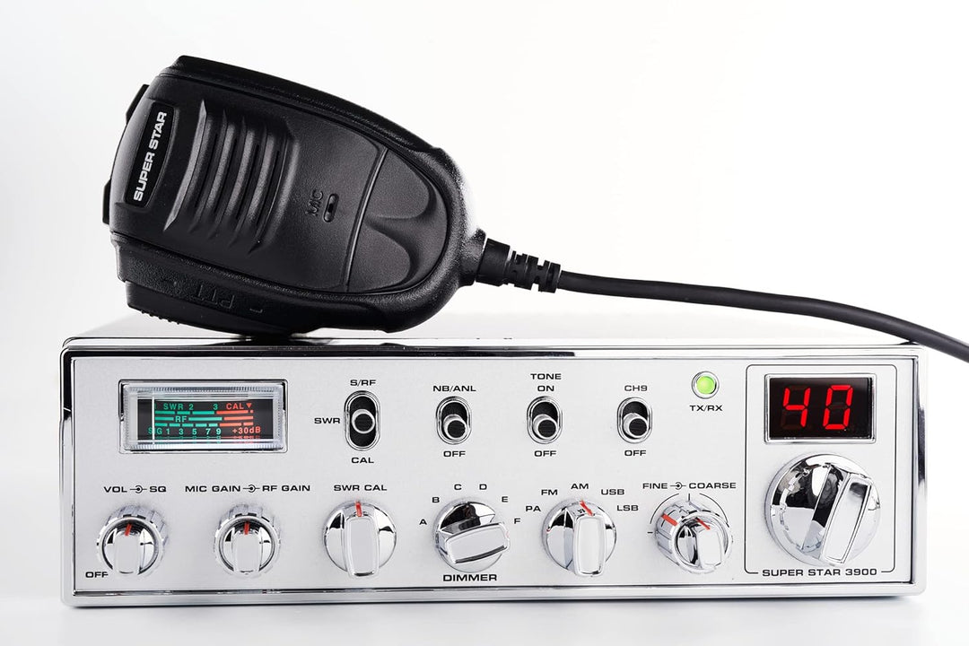 Super Star 3900 - Nouvelle Version - Émetteur Mobile CB-27 - Am/FM/USB/LSB - Multinorme européenne