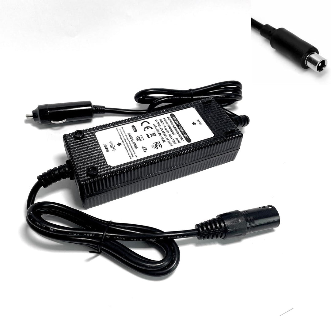 Enerpower DC-DC Kfz, Wohnmobil, Camper, LKW Ladegerät 12V-24V Li-Ion auf 42V 3A für Elektroscooter X