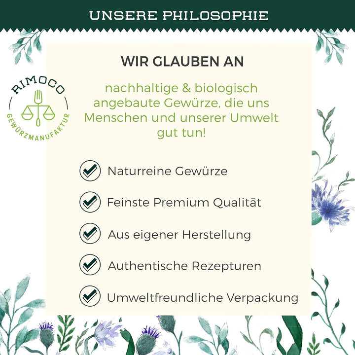 Rimoco N°907 Wasabi Pulver - echte Wasabiwurzel fein gemahlen (100% Wasabia japonica) | Wasabipulver