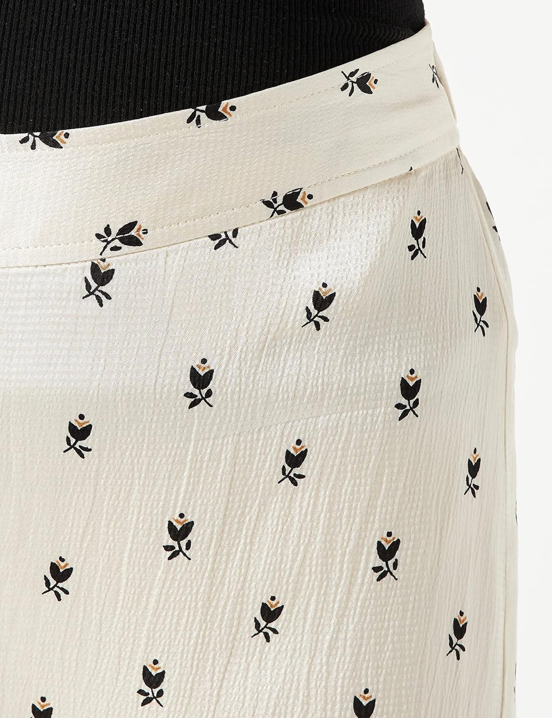 PART TWO Damen Pilupw Pa Pants Easy Fit Hose 36 Neutraler Grafikdruck, 36 Neutraler Grafikdruck