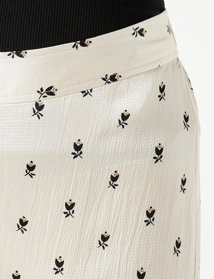 PART TWO Damen Pilupw Pa Pants Easy Fit Hose 36 Neutraler Grafikdruck, 36 Neutraler Grafikdruck