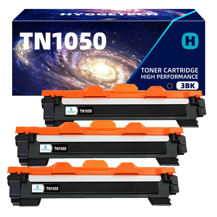TN1050 Compatible Toner Replacement for Brother TN1050 3BK Combo Pack for Brother DCP-1612W MFC-1910
