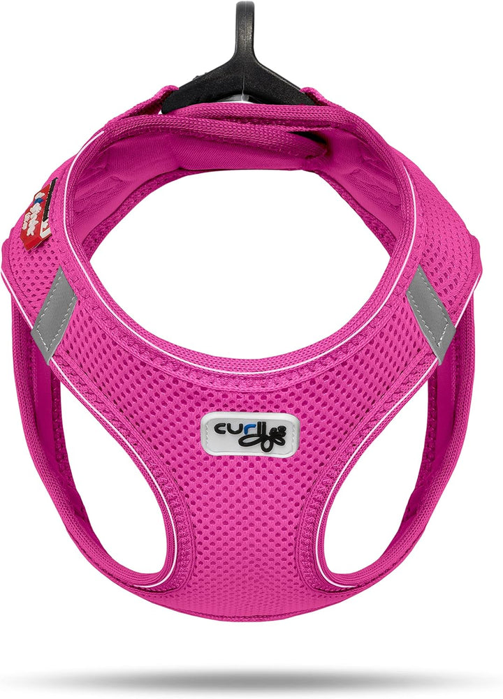Classic Vest Harness Air Mesh mit curli D-Ring Buckle Fuchsia XS mit curli D-Ring Buckle XS Fuchsie,