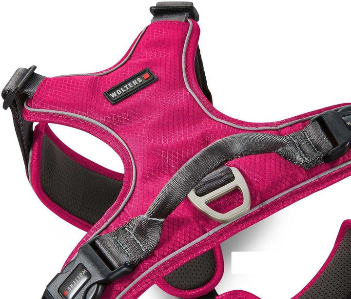 WOLTERS Geschirr Active Pro Comfort, Grösse:50-57.5 cm, Farbe:Magenta/anthrazit 50 - 57.5 cm magenta
