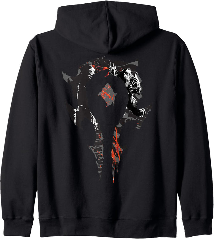 Warcraft + Logo Horde Compilation Kapuzenjacke